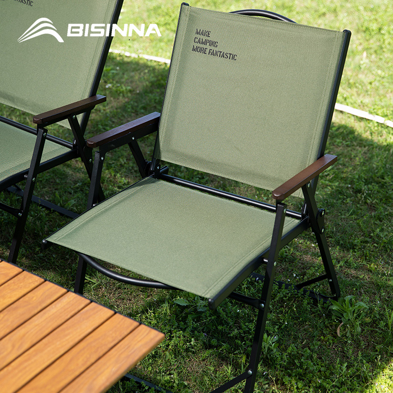Outdoor Camping Recliner Chairs - BISINNA-ピクニック,ハイキング,キャンプ,ピクニック用の折りたたみ椅子