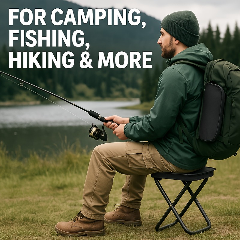 Outdoor Camping Recliner Chairs - 持ち運び可能なコンパクトで頑丈な折りたたみ式キャンプチェア 大人用 耐荷重200kg（440ポンド） 軽量で頑丈なフレーム