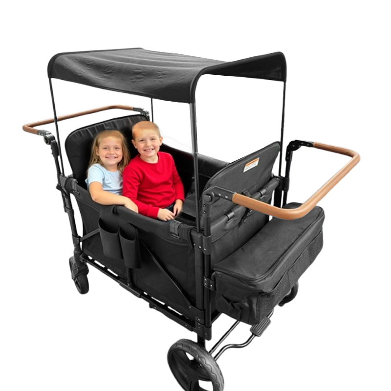 Outdoor Camping Wagon - 屋外ガーデンビーチトロリー釣り折りたたみキャンプカートワゴンポータブルショッピングツアーハンドラゲージカートトロリーベビー用