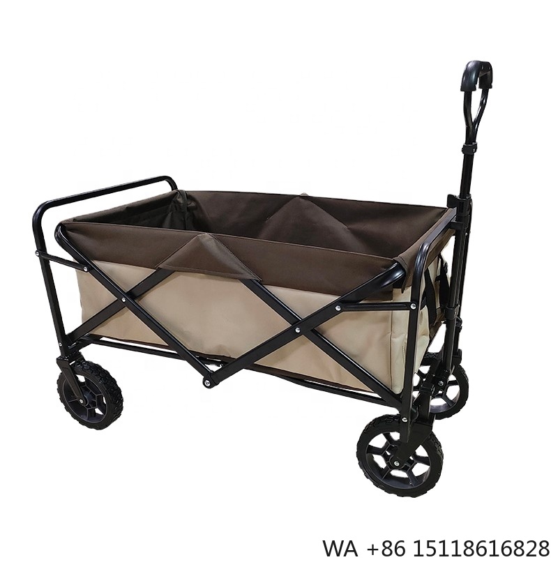 Outdoor Camping Wagon - 2026年 軽量ポータブルユーティリティ折りたたみ式アウトドアキャンプピクニックハイキング釣りビーチ折りたたみワゴンカート折りたたみ式