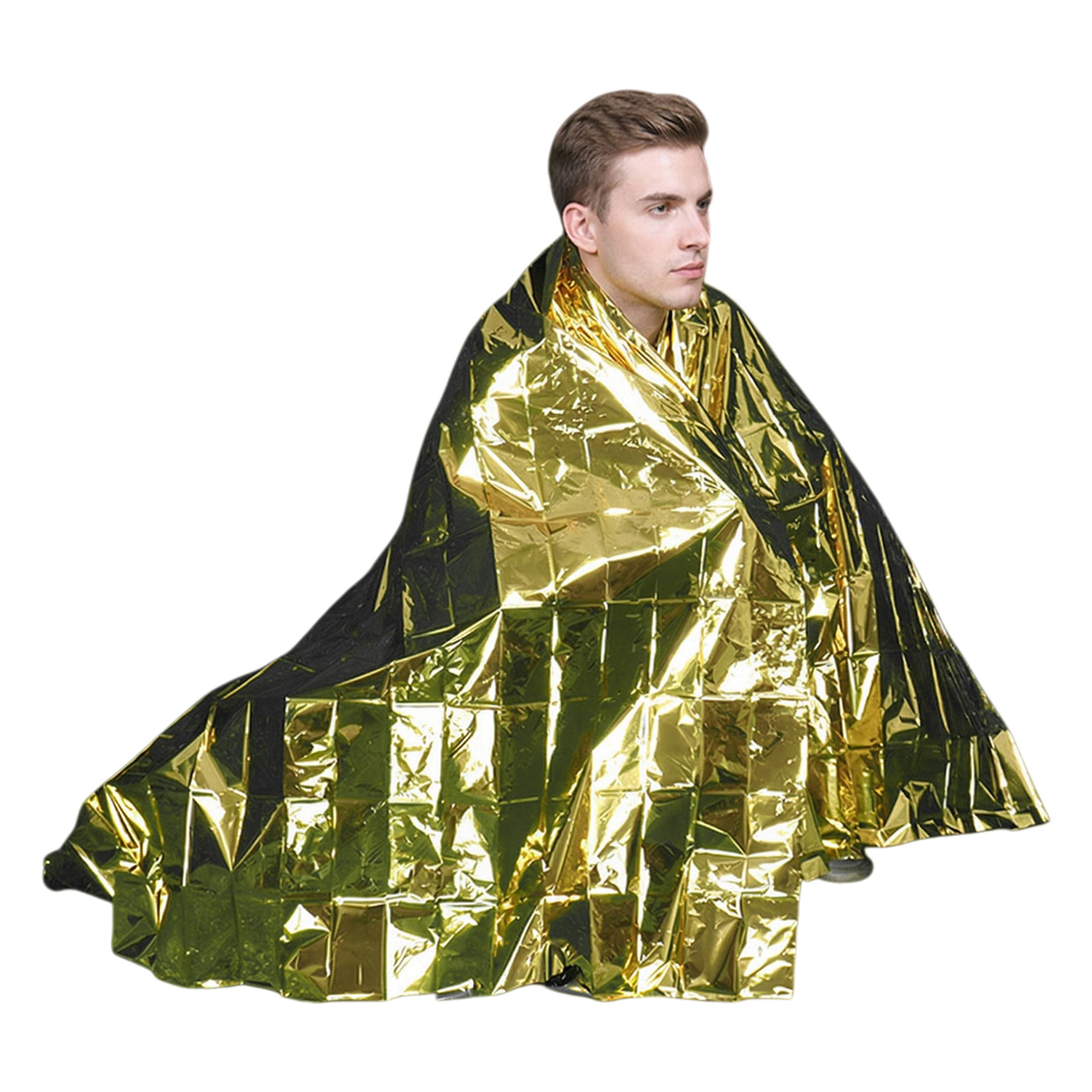 Emergency Mylar Blanket - 緊急用マイラーブランケット 多目的保温シート 個包装 植物育成シート 屋外用保温シート