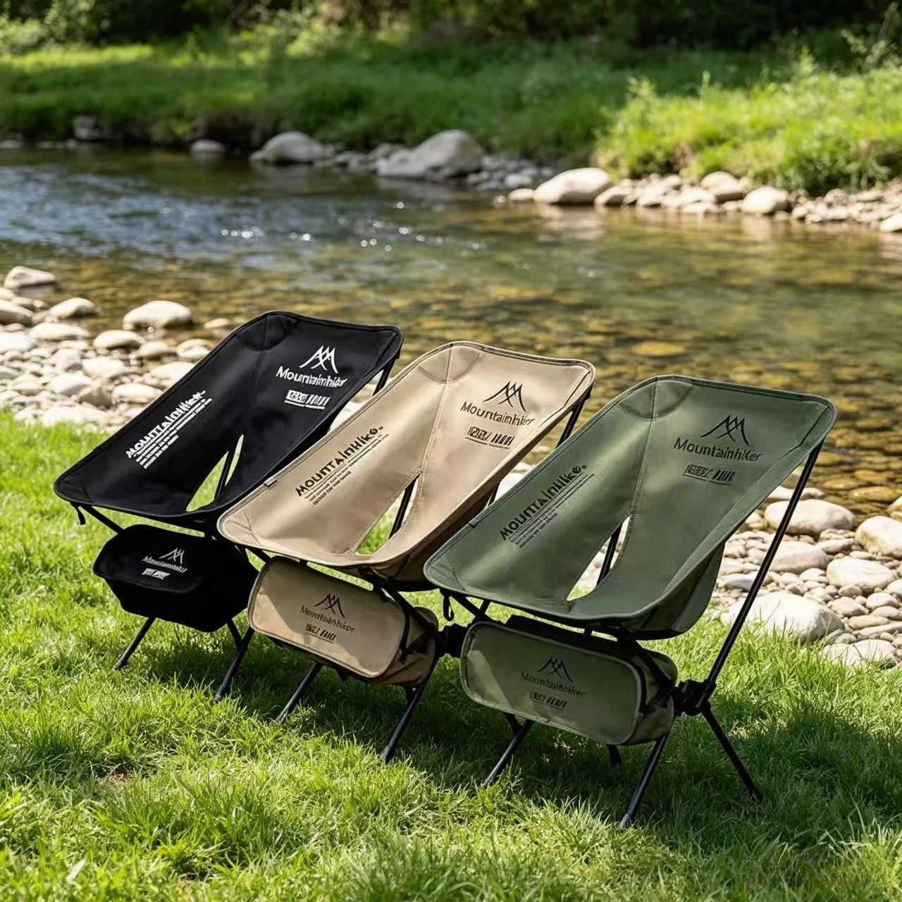 Outdoor Camping Recliner Chairs - 折りたたみ式超軽量ムーンチェアポータブルレイジーキャンプチェアアウトドア旅行ピクニック釣り庭バルコニーリラックス人間工学に基づいたラウンジM