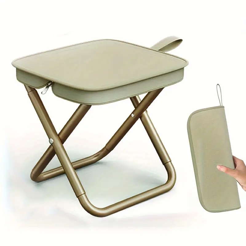 Outdoor Camping Recliner Chairs - 屋外折りたたみ筆箱小さなスツールポケットスツールポータブル釣りスツールキャンプ旅行レジャーハンドバッグ椅子