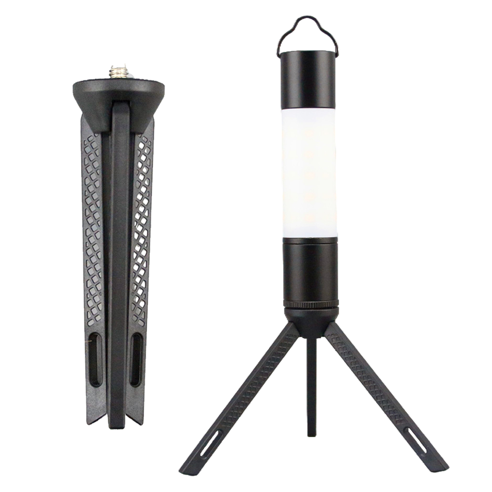 Outdoor Camping Videos - ランプ三脚 1/4 インチネジ付き屋外ランタン三脚ベースキャンプランタン三脚スタンドカメラビデオライトスマートフォン用