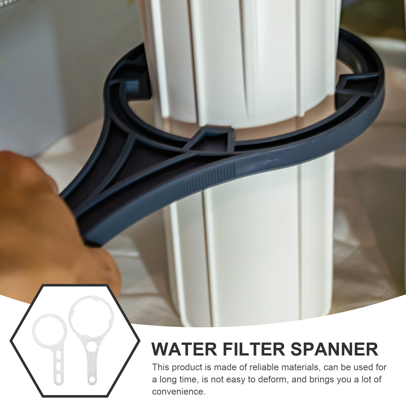 1 セットの膜フィルターハウジングレンチポータブル修理水フィ - Portable Water Filter のレビューと価格