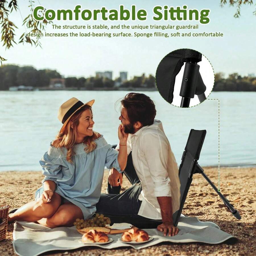ポータブル折りたたみキャンプチェア 軽量アウトドアビーチチェ - Outdoor Camping Recliner Chairs のレビューと価格