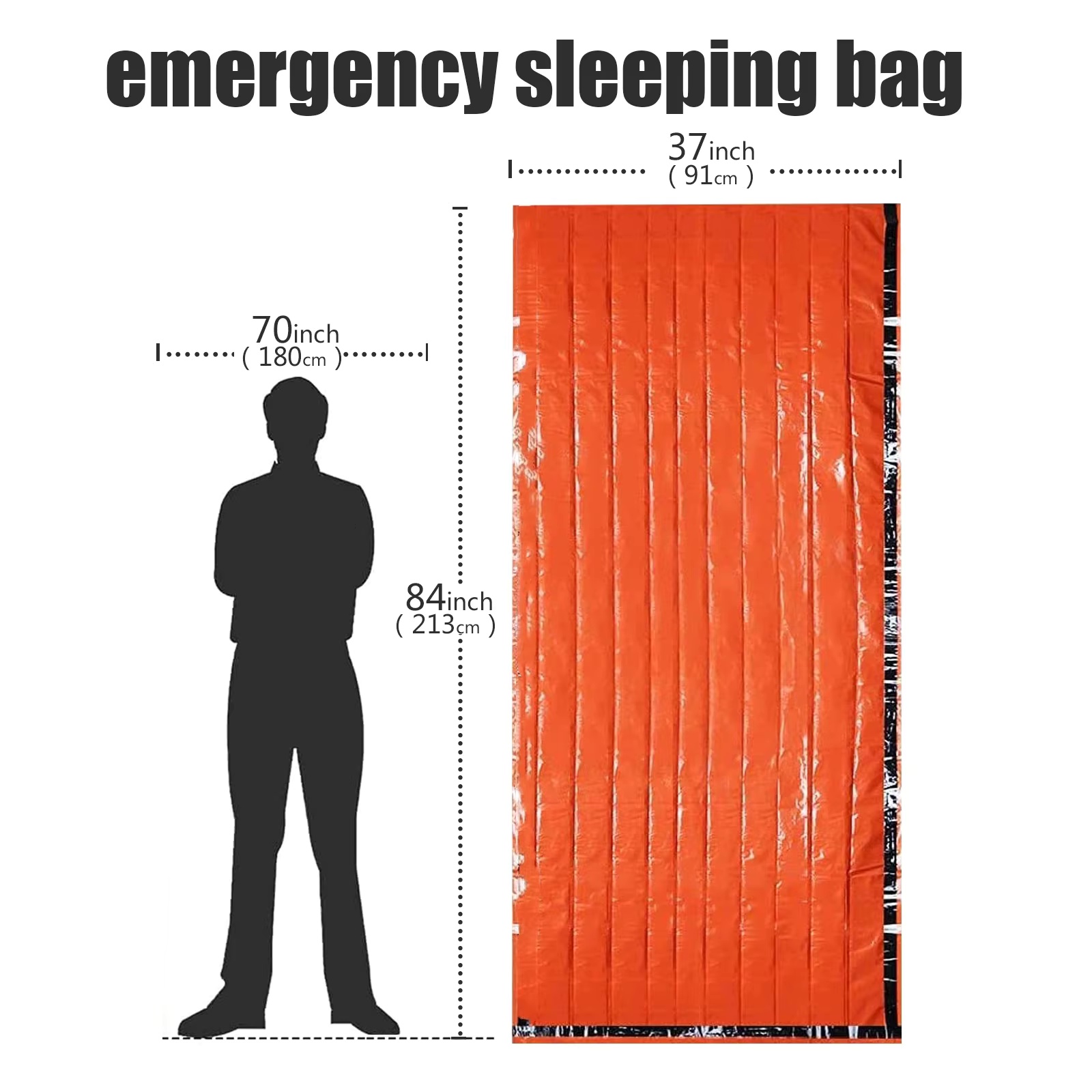 1-5パック緊急用寝袋サーマルブランケット防水アウトドアサバ - Emergency Mylar Blanket のレビューと価格