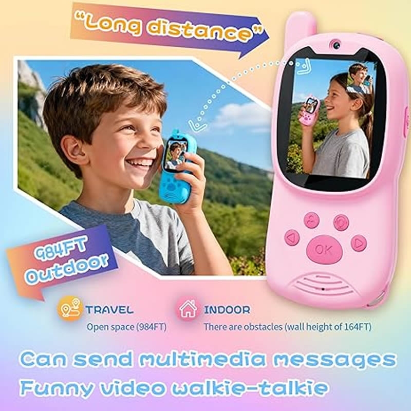 子供用トランシーバー 充電式幼児用おもちゃ 室内キャンプ旅行 - Outdoor Camping Videos のレビューと価格