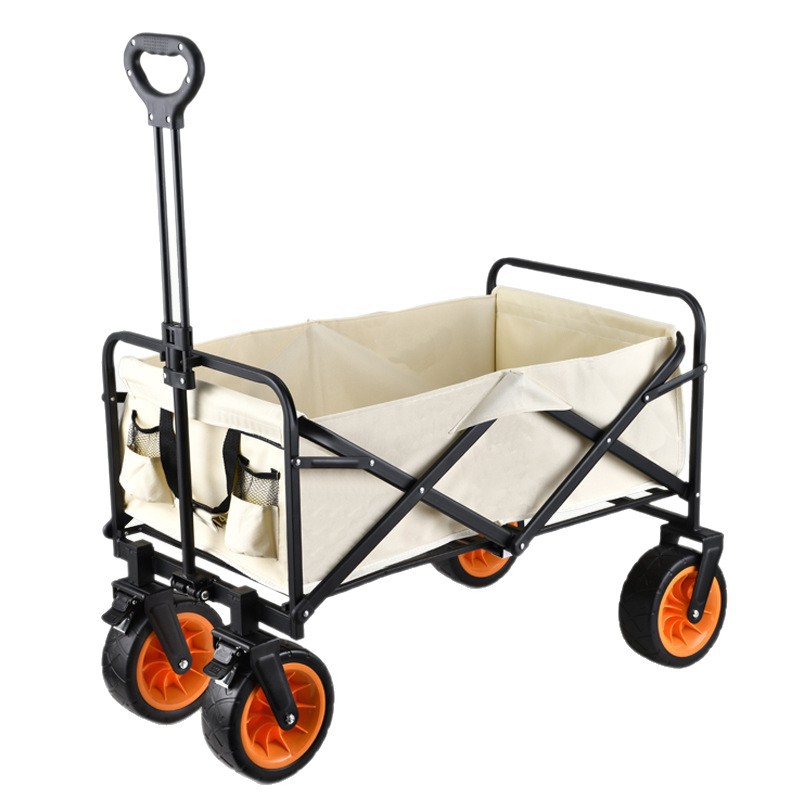 屋外キャンプ用折りたたみ式ワゴン、頑丈なユーティリティビーチ - Outdoor Camping Wagon のレビューと価格