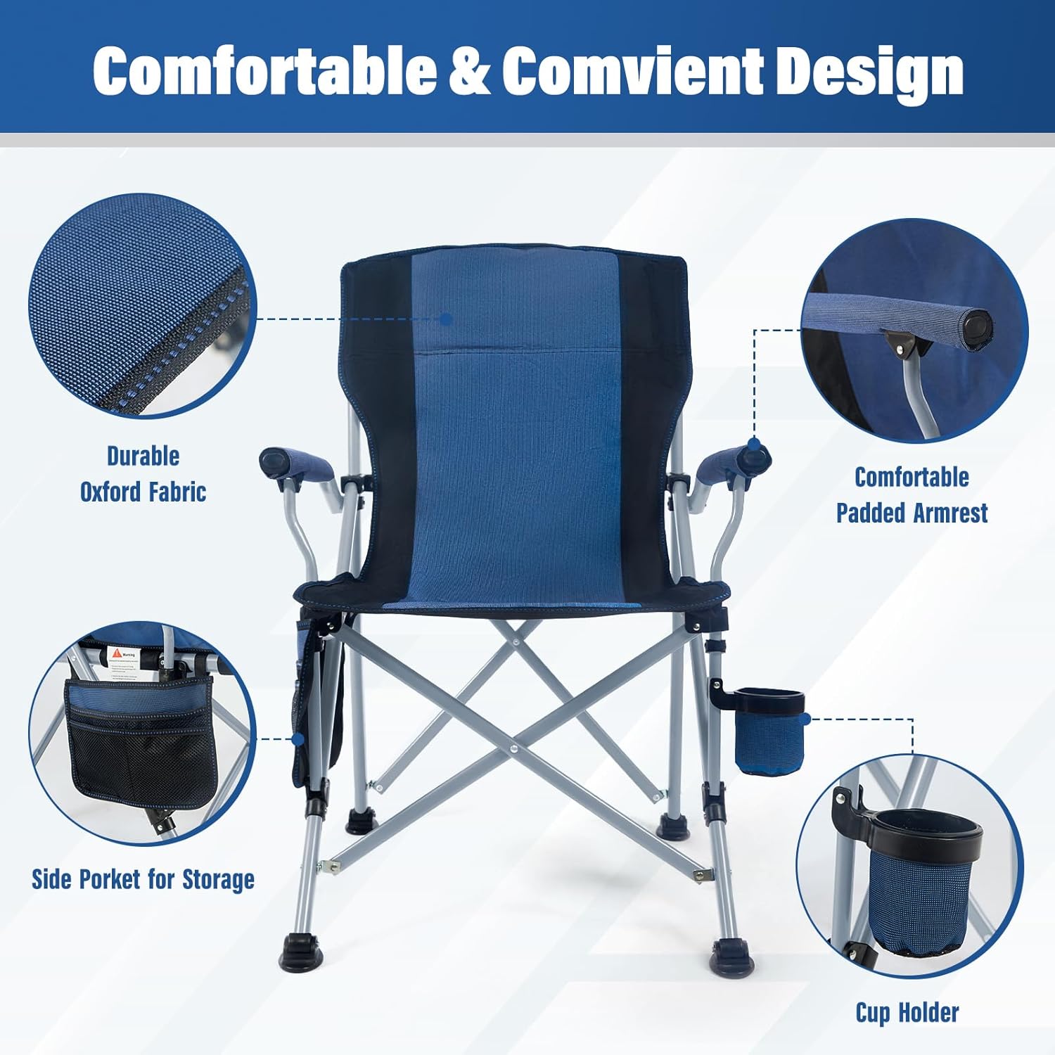 工場卸売 アウトドア ポータブル 折りたたみ式 キャンプチェ - Outdoor Camping Recliner Chairs のレビューと価格