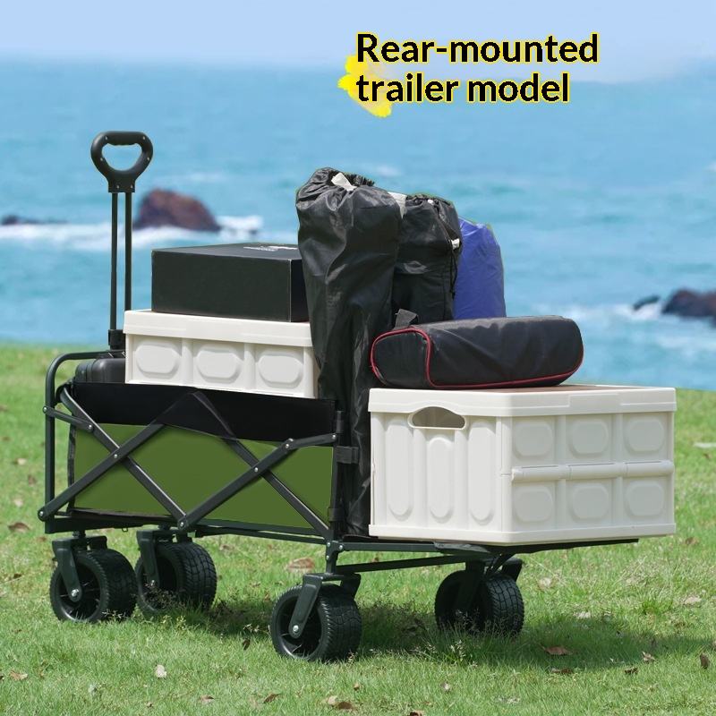 工場直売 四輪プラットフォーム キャンプ用ユーティリティワゴ - Outdoor Camping Wagon のレビューと価格