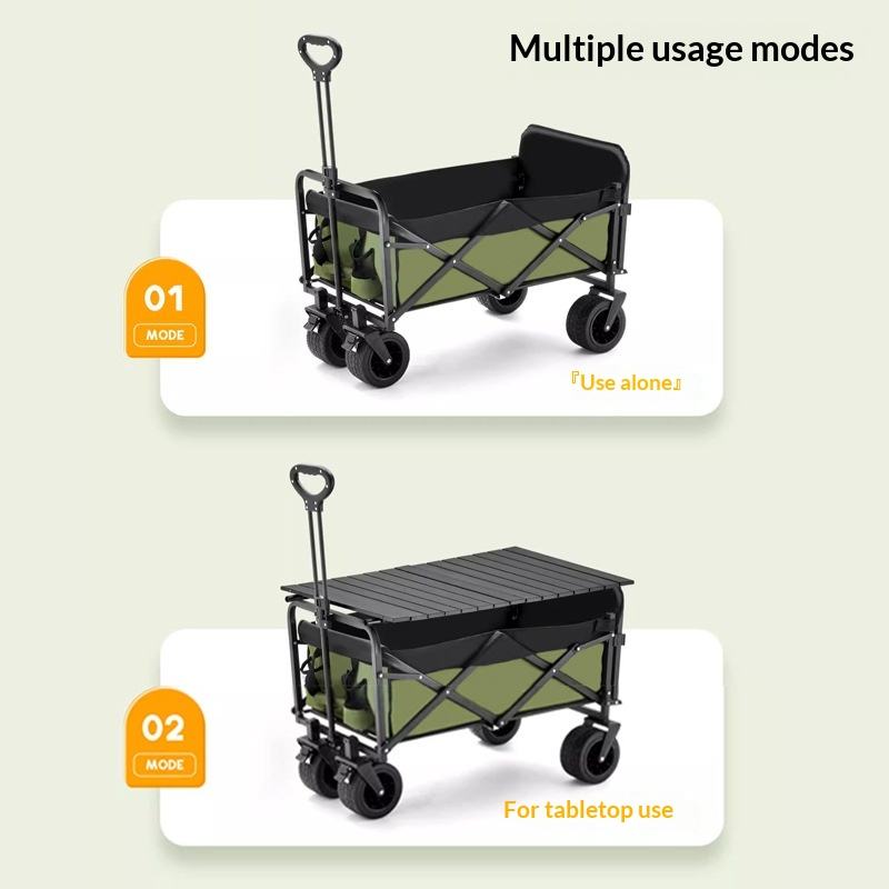 工場直売 四輪プラットフォーム キャンプ用ユーティリティワゴ - Outdoor Camping Wagon のレビューと価格