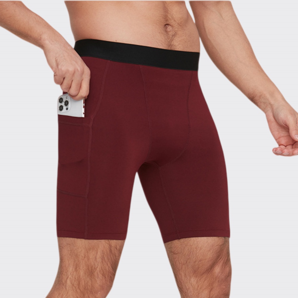 男性ボディービルショーツフィットネスワークアウトジムジョギン - Outdoor Camping Equipment のレビューと価格
