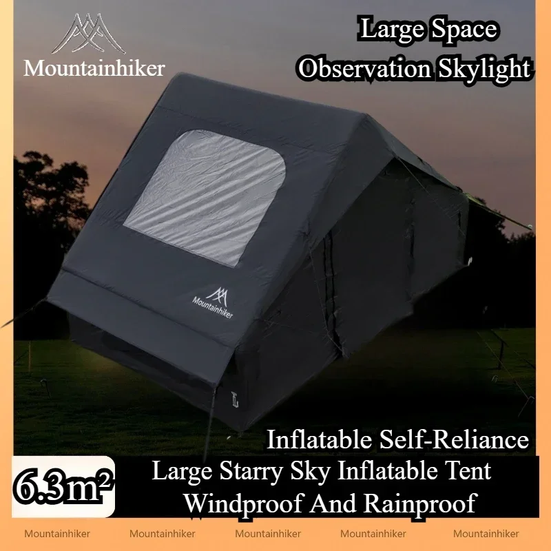 マウンテンハイカー特大インフレータブルテント 3～6人用ファ - Outdoor Camping House のレビューと価格