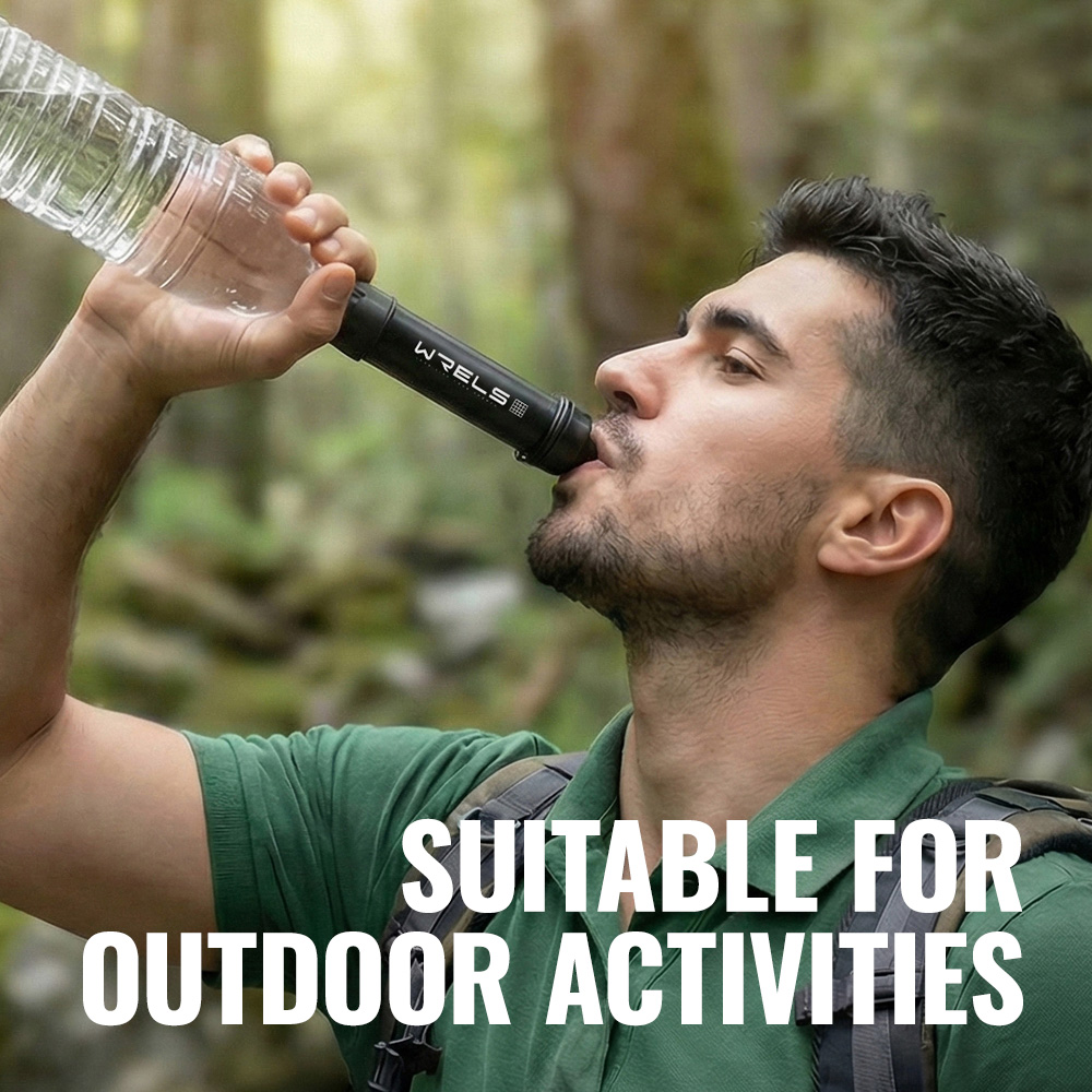 WRELS 屋外浄水器 ポータブル 直飲みミニ浄水器 屋外緊 - Portable Water Filter のレビューと価格