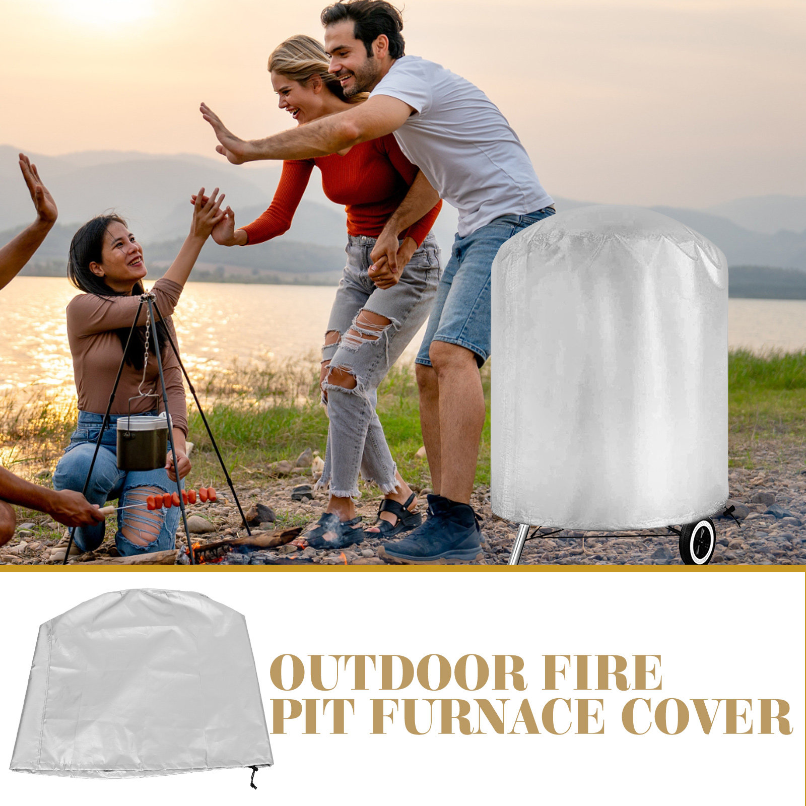 屋外バーベキューグリルカバー 高耐久防水ガスバーベキューグリ - Outdoor Camping Grill のレビューと価格