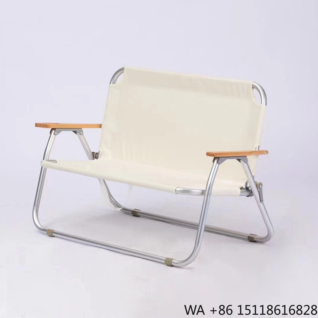 卸売 アウトドア 2人用 折りたたみ式 耐久性のあるダブルシ - Outdoor Camping Recliner Chairs のレビューと価格