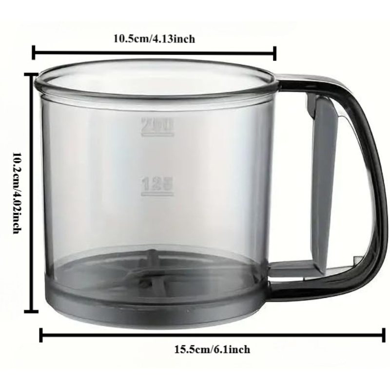 半自動ハンドヘルド小麦粉ふるい家庭用ベーキングパウダーふるい - Portable Water Filter のレビューと価格