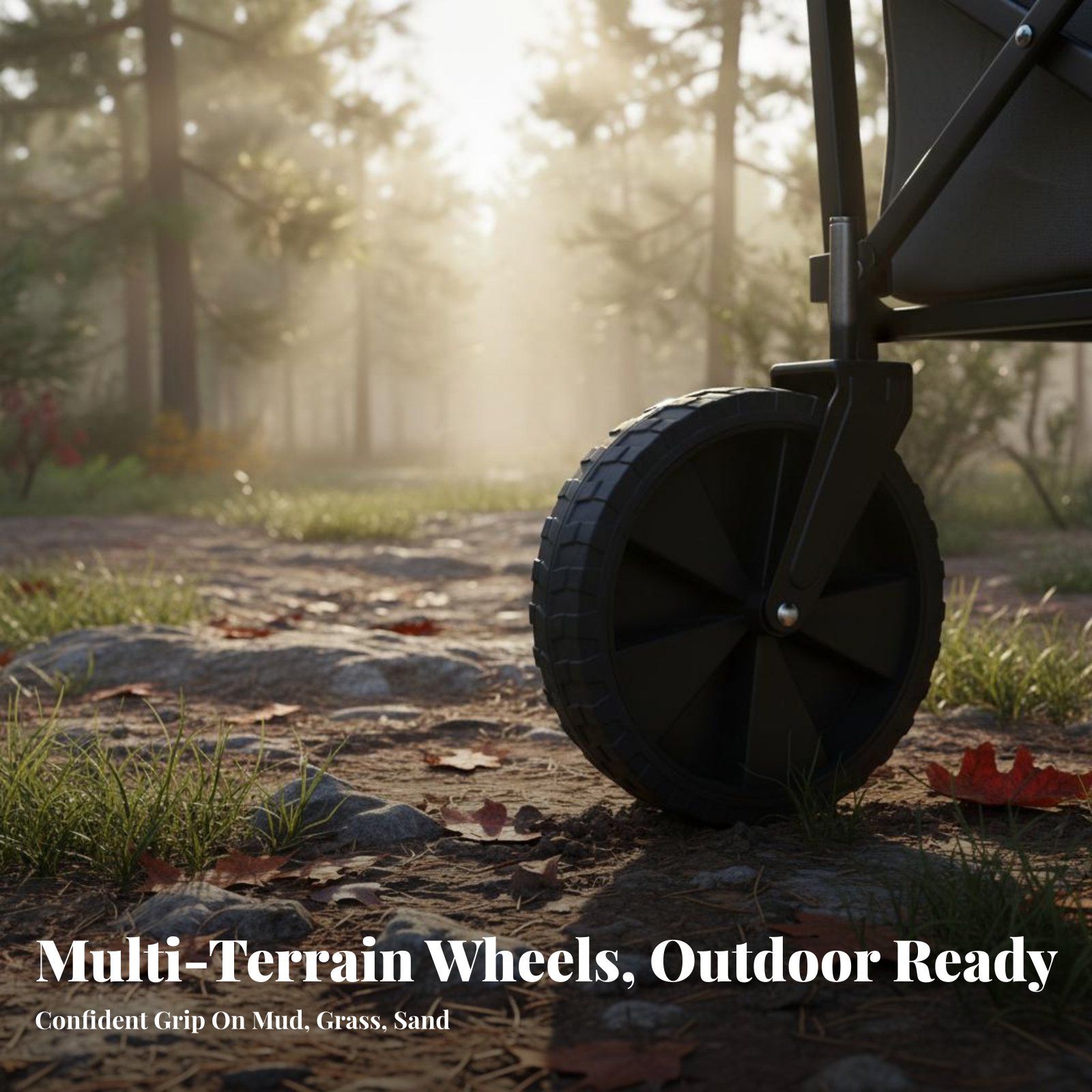 キャンプカートホイール マルチテレインナローワゴンホイール  - Outdoor Camping Wagon のレビューと価格