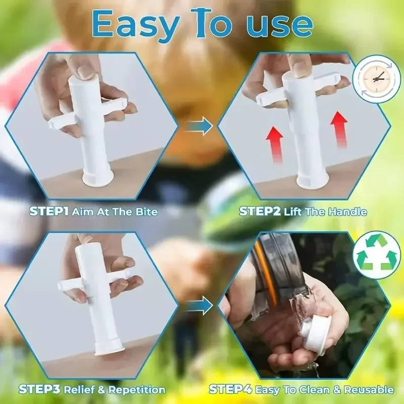 真空毒抽出器屋外応急処置蚊刺され解毒ポンプサバイバルポンプ中 - Outdoor Camping Equipment のレビューと価格