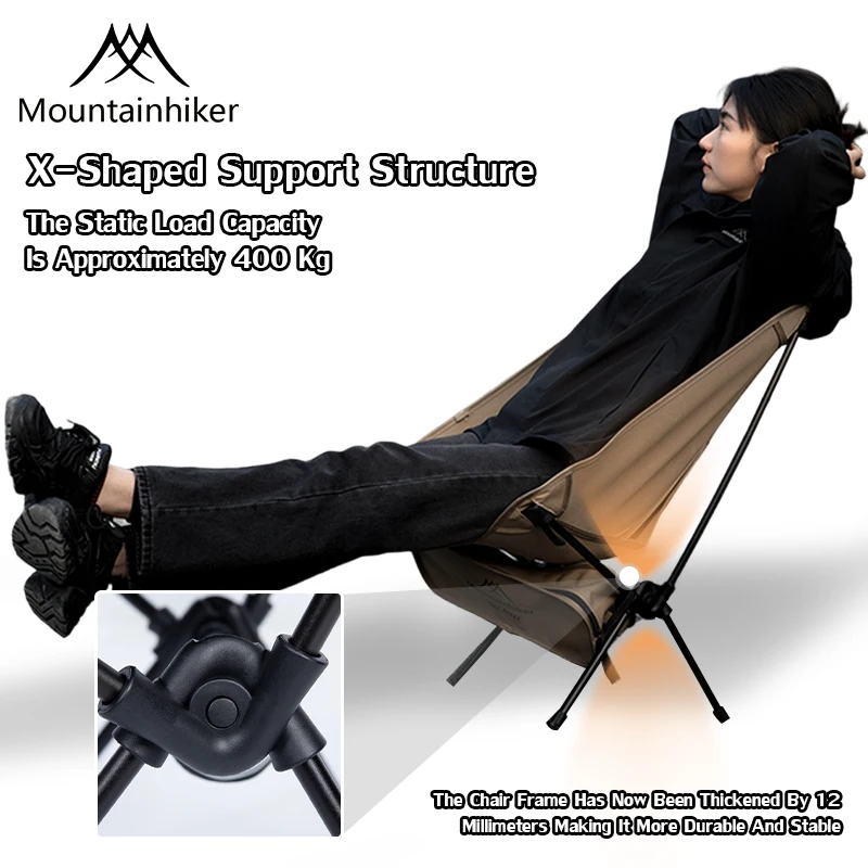折りたたみ式超軽量ムーンチェアポータブルレイジーキャンプチェ - Outdoor Camping Recliner Chairs のレビューと価格