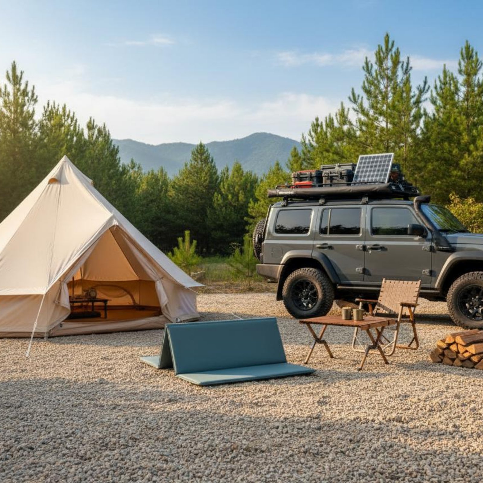 キャンプ用キャリアボトムパッド、パッド入り折りたたみ式ワゴン - Outdoor Camping Wagon のレビューと価格
