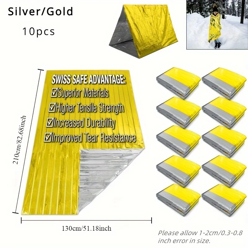 2026年新型緊急用マイラー断熱ブランケット、耐久性のあるス - Emergency Mylar Blanket のレビューと価格