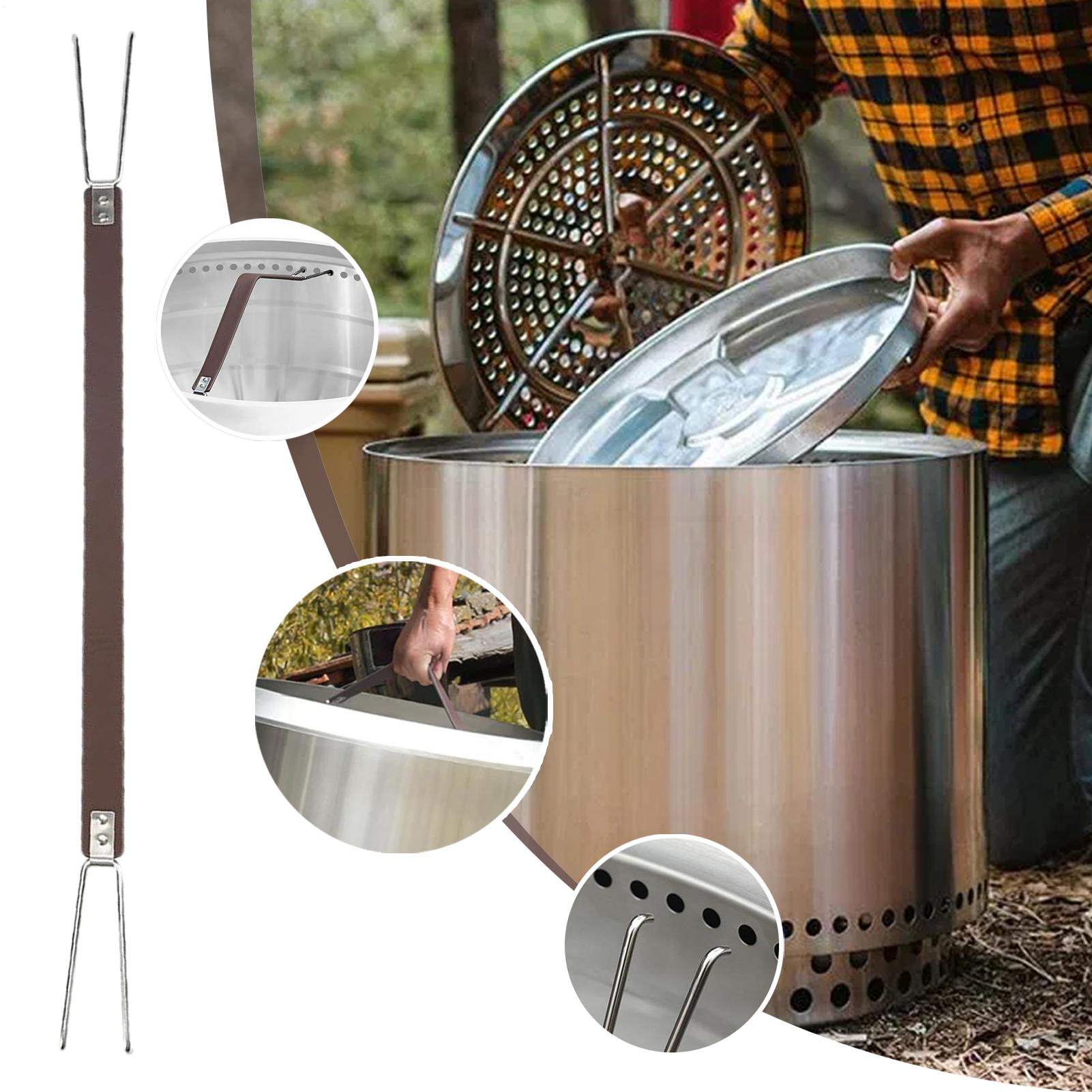 ファイヤーピット蓋用ハンドル、ファイヤーピットツール、ポータ - Outdoor Camping Grill のレビューと価格
