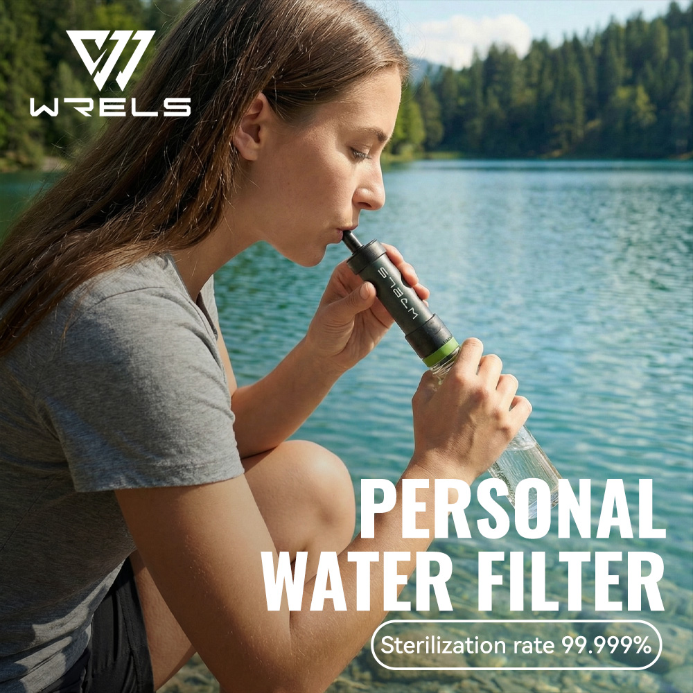 WRELS キャンプ＆サバイバル緊急用屋外携帯浄水器 - 直 - Portable Water Filter のレビューと価格