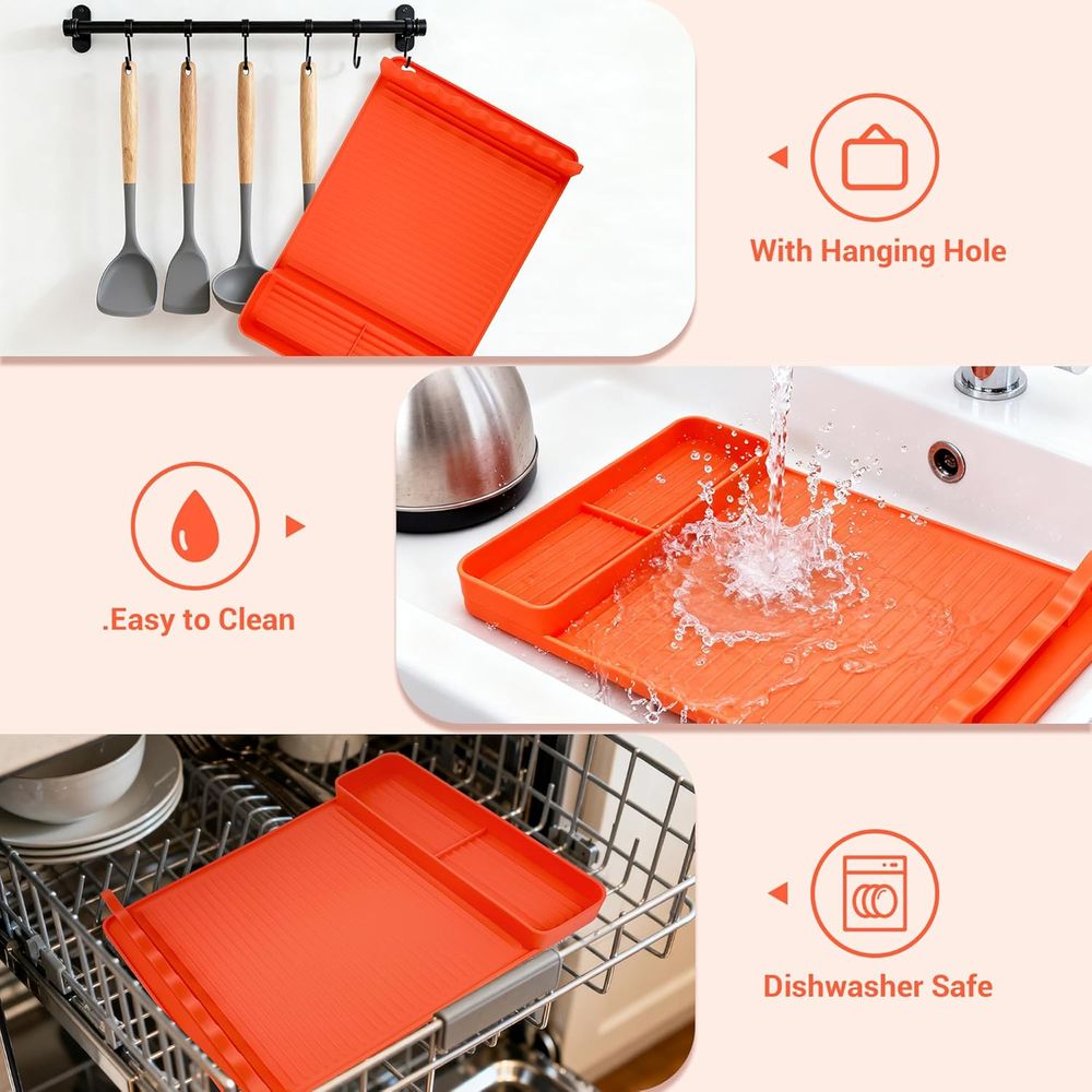 耐熱シリコングリルマット - 16x11.5インチ 滑り止め - Outdoor Camping Grill のレビューと価格